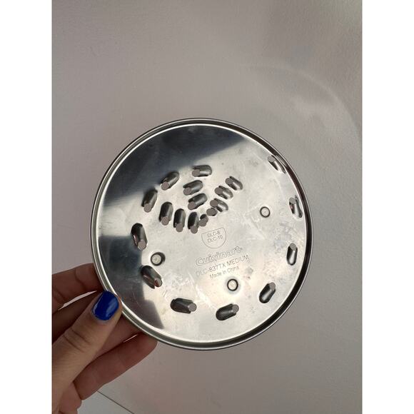 Cuisinart Food Processor Shredding Disc DLC-837TX, DLC-846TX, DLC-844TX Set of 5 - Picture 2 of 6
